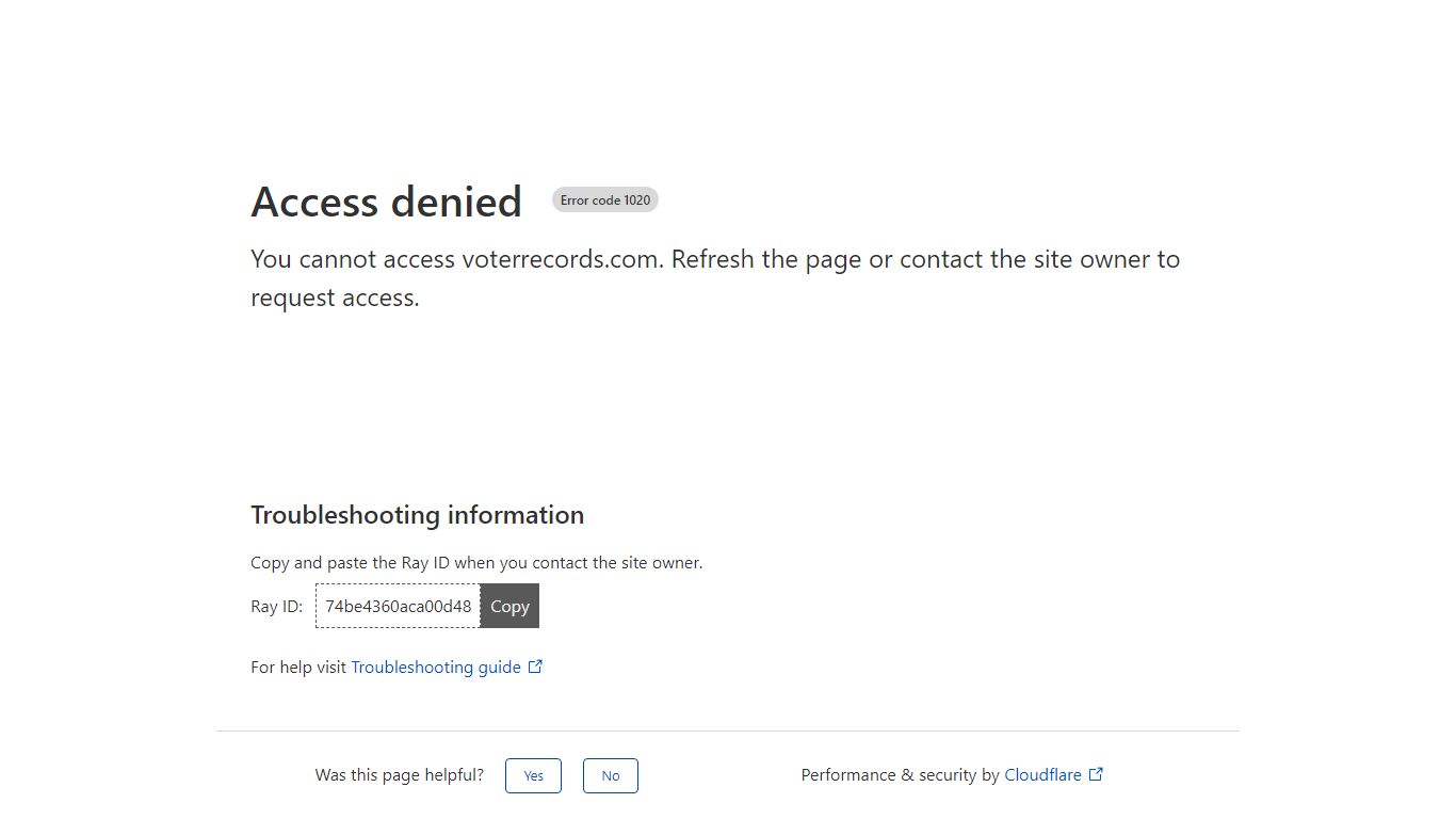 Voter Records By State | VoterRecords.com